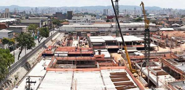 The Third Temple of Solomon under construction in Sao Paolo