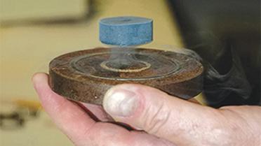 Superconductor levitation