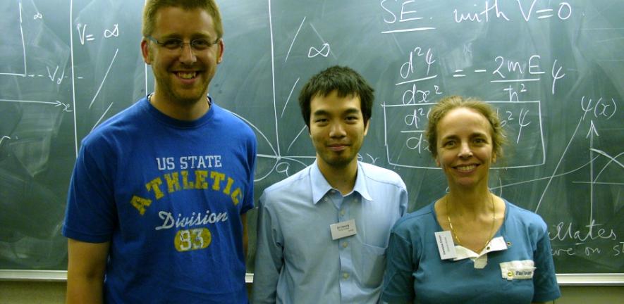 Andrew Wood, Dr Anson Cheung and Vanessa Owen 