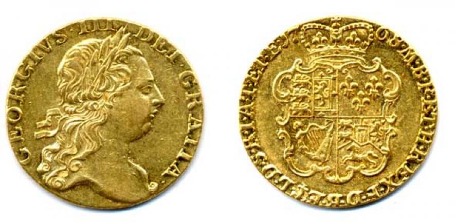 George III gold guinea 