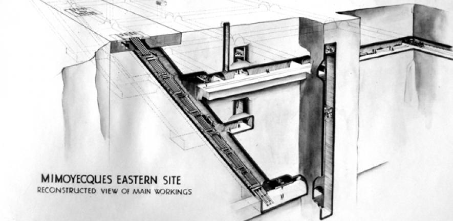 Mimoyecques eastern site reconstruction