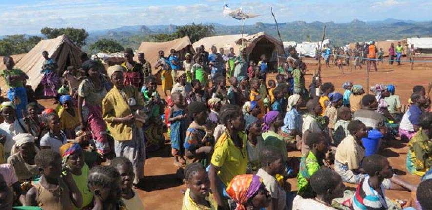 More than 10,000 people have fled the conflict in Mozambique to take refuge in Malawi