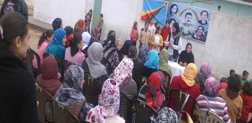 Deliberations among a Local Women's Council in Qamişlo, Rojava