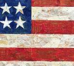 Jasper Johns, "Flag", 1954-55, MoMA, New York