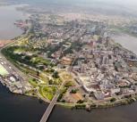 Aerial View of Abidjan, Côte d'Ivoire