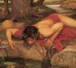 Echo And Narcissus by John William Waterhouse 