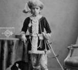 Maharaja Sayaji Rao III of Baroda, aged twelve, November 1875