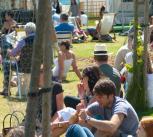 The main site at the Hay Festival.