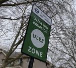 ULEZ signs in London