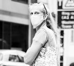 Women wearing face masks against coronavirus