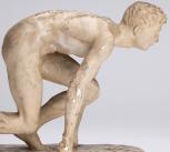 Robert Tait McKenzie, Plaster cast of Sprinter (1902) © The Fitzwilliam Museum, Cambridge