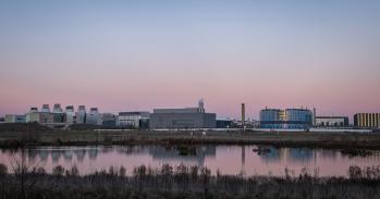 Cambridge Biomedical Campus panoramic view