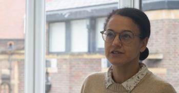 Dr Nicola Patron in her lab