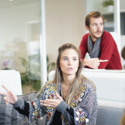 Workplace team business meeting