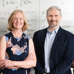 L-R: Professor John Morton (UCL), Professor Rachel McKendry (UCL), Professor Mete Atatüre (Cambridge), Professor Eleni Nastouli (UCL)