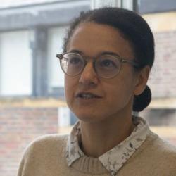 Dr Nicola Patron in her lab