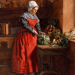 19th century women at home