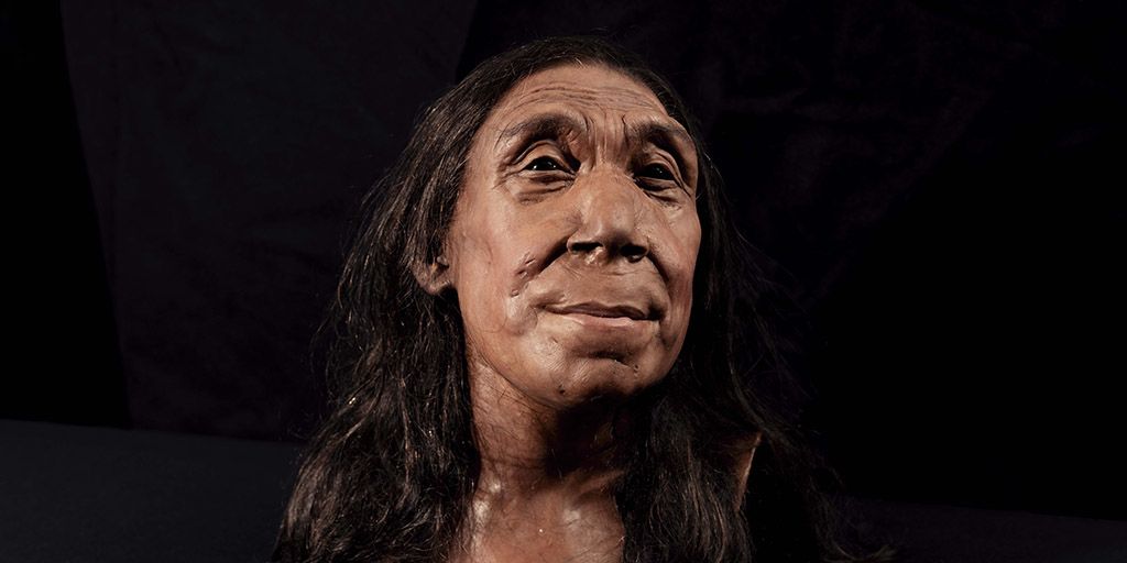 Revealed: Face Of 75,000-year-old Female Neanderthal From Cave Where ...