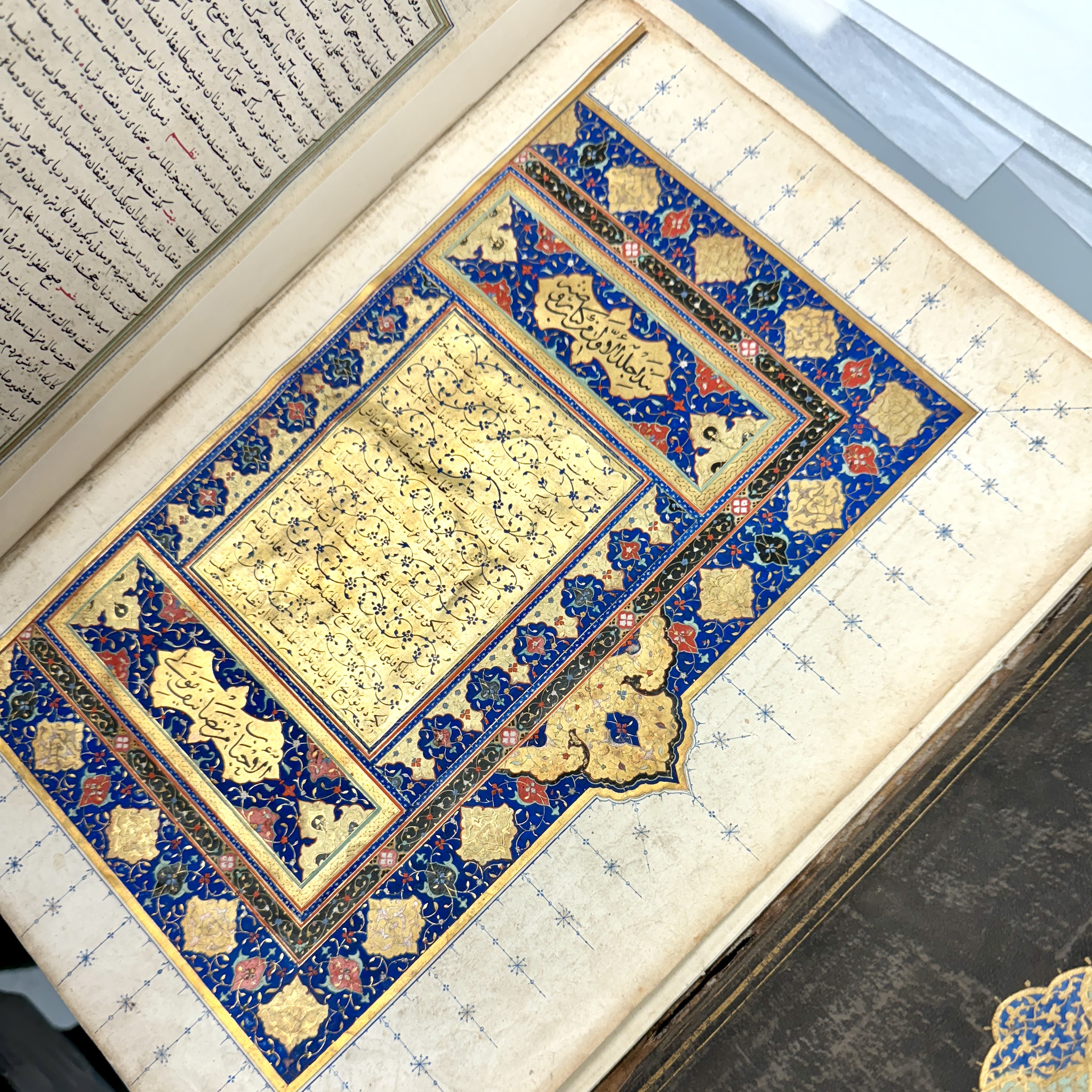 A beautifully illustrated manuscript, with gold leaf, Rawḍat al-ṣaffāʾ (Garden of Purity) by Muḥammad bin Khāwand Shāh (d. 1498). Ottoman Empire, Istanbul, 1572