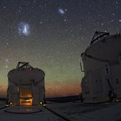Night sky at ESO's Paranal Observatory in Chile